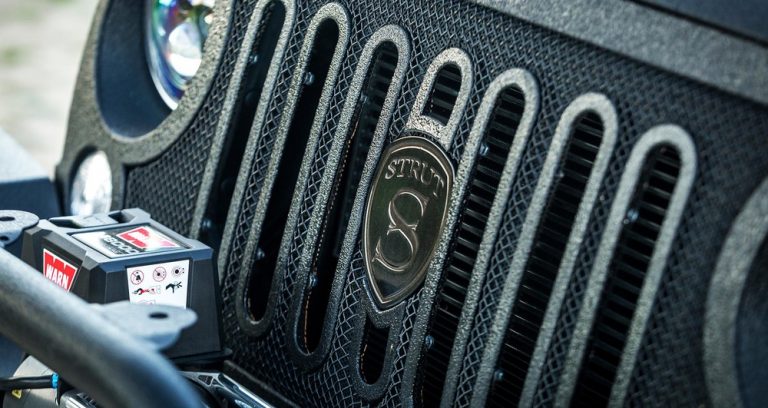 Jeep Wrangler Stainless Steel Grille 3